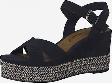 Tamaris Sandals in Blue: front