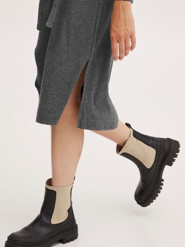 ICHI Dress 'Kyla' in Grey