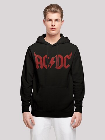 F4NT4STIC Sweatshirt 'ACDC' in Black: front