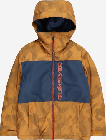 QUIKSILVER Sportjacke'SIDE HIT' in Braun: predná strana