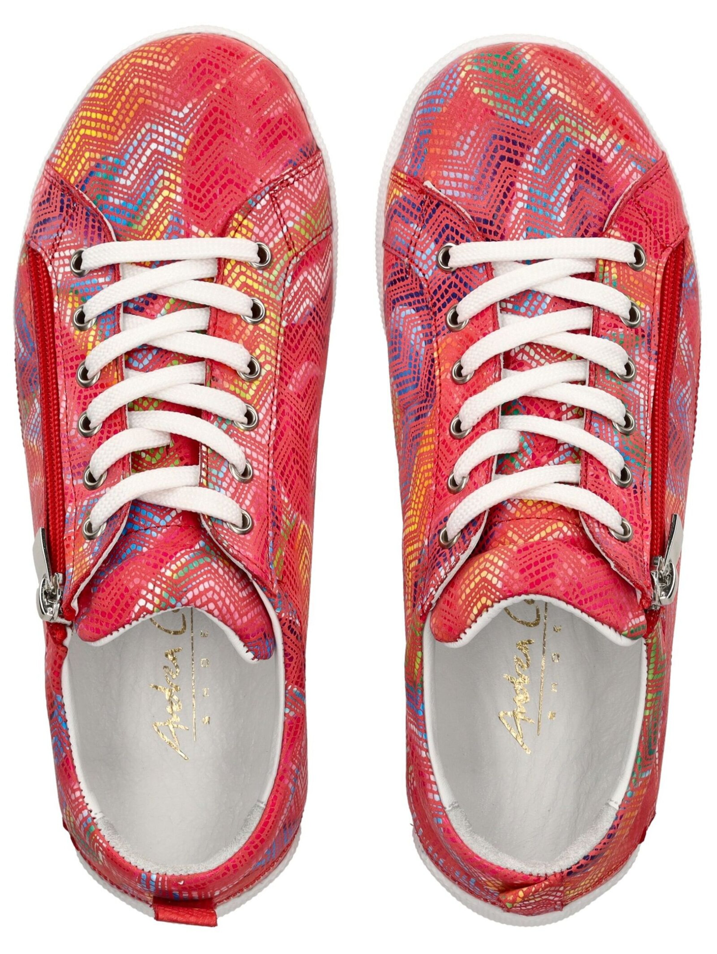 Baskets basses ANDREA CONTI en rouge