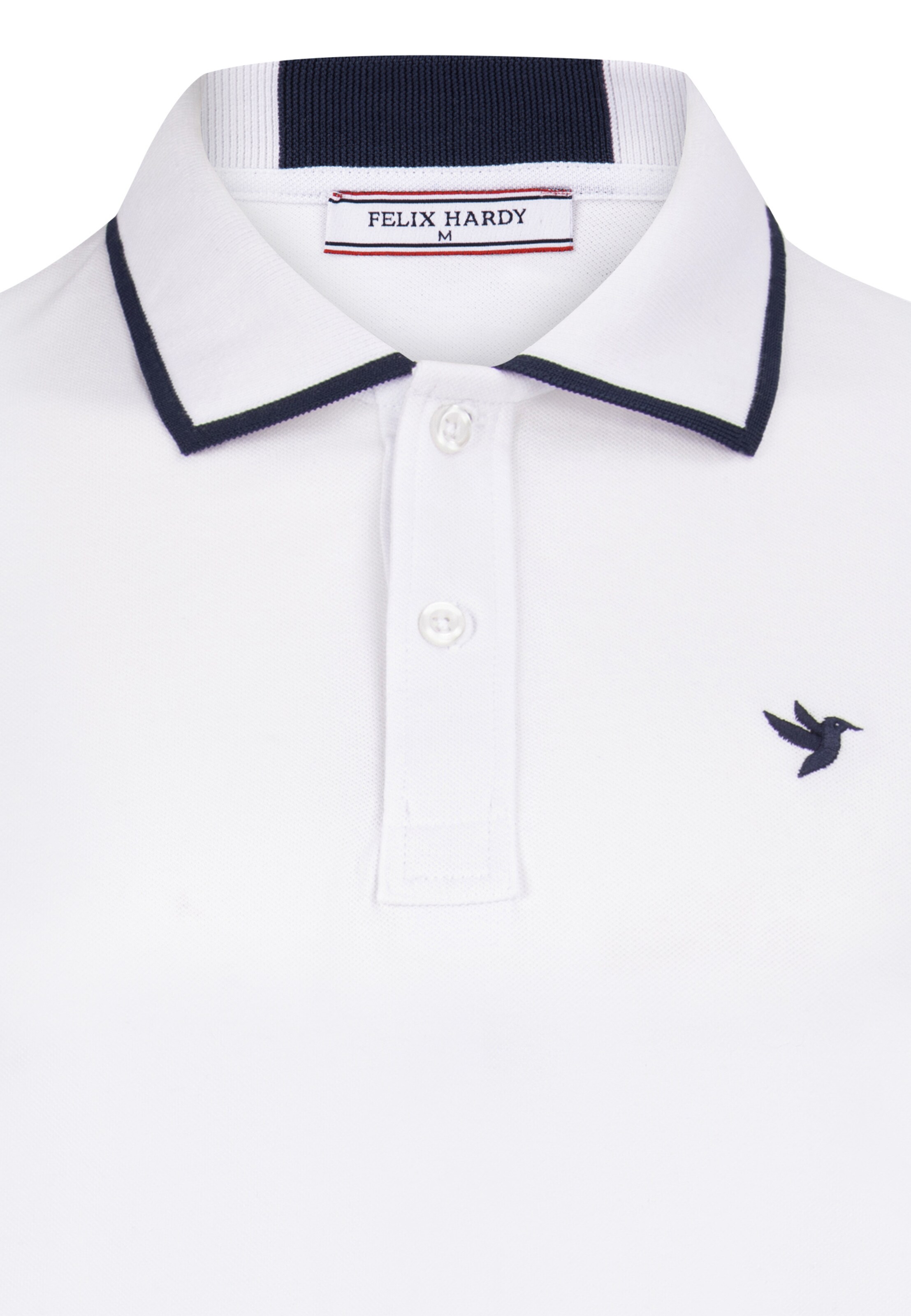 Felix Hardy Polo Shirt Kurz Arm in Weiß