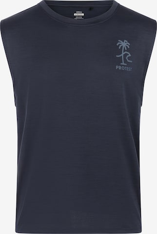PROTEST Funktionsshirt 'PRTCanwood' in Blau: Vorderseite