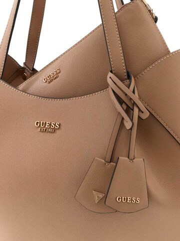 GUESSShopper torba 'Guess Cabas Noelle 2-en-1 Beige' - bež boja