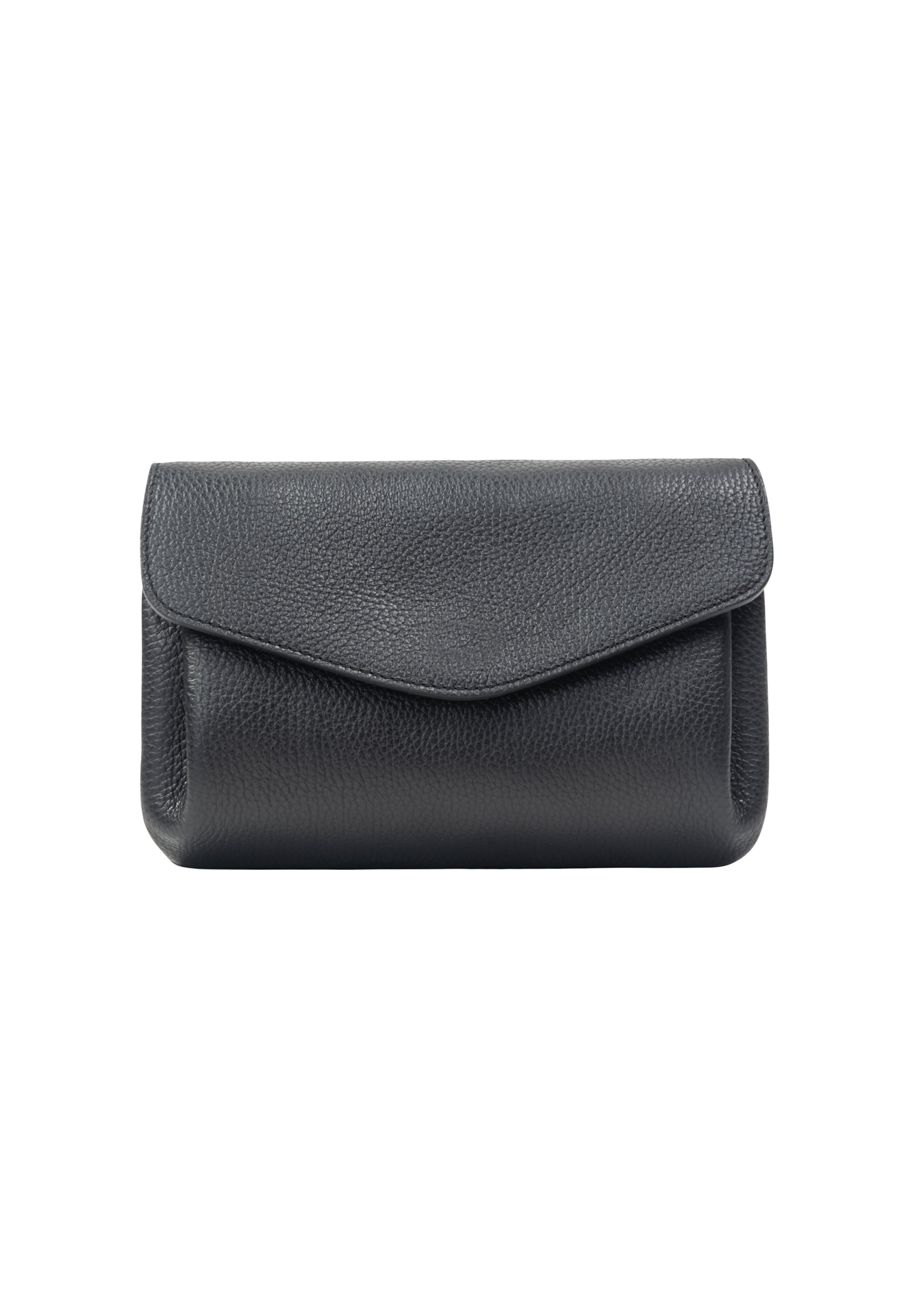 Usha Clutch in Zwart: voorkant