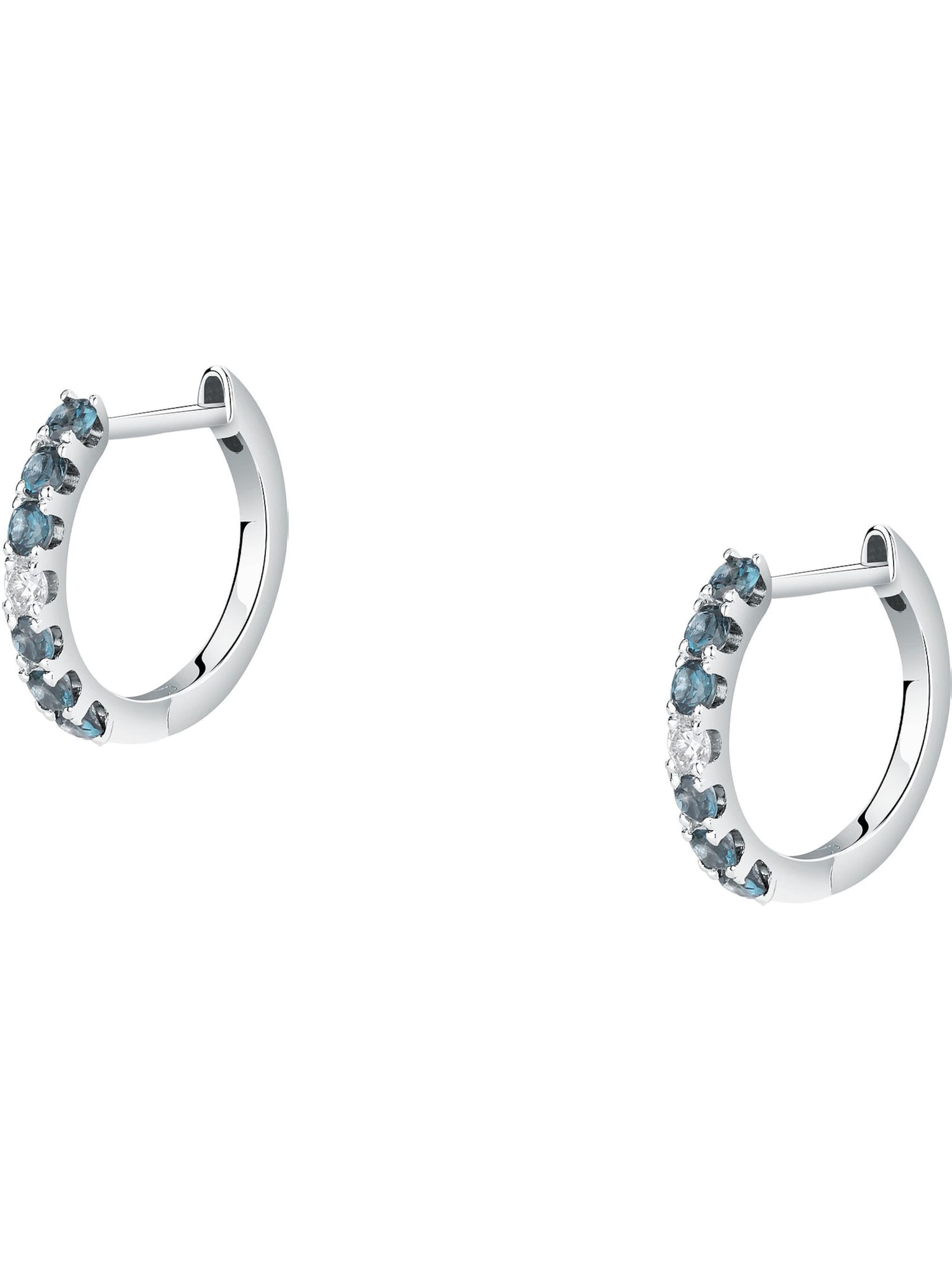 CHRIST Earrings in White: front