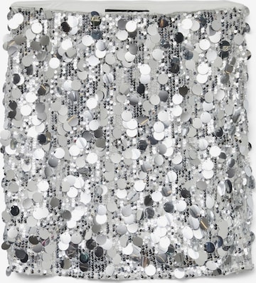 Jupe 'Cute' VERO MODA en argent : devant