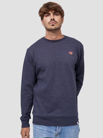 Mikon Sweatshirt in Blau: Vorderseite