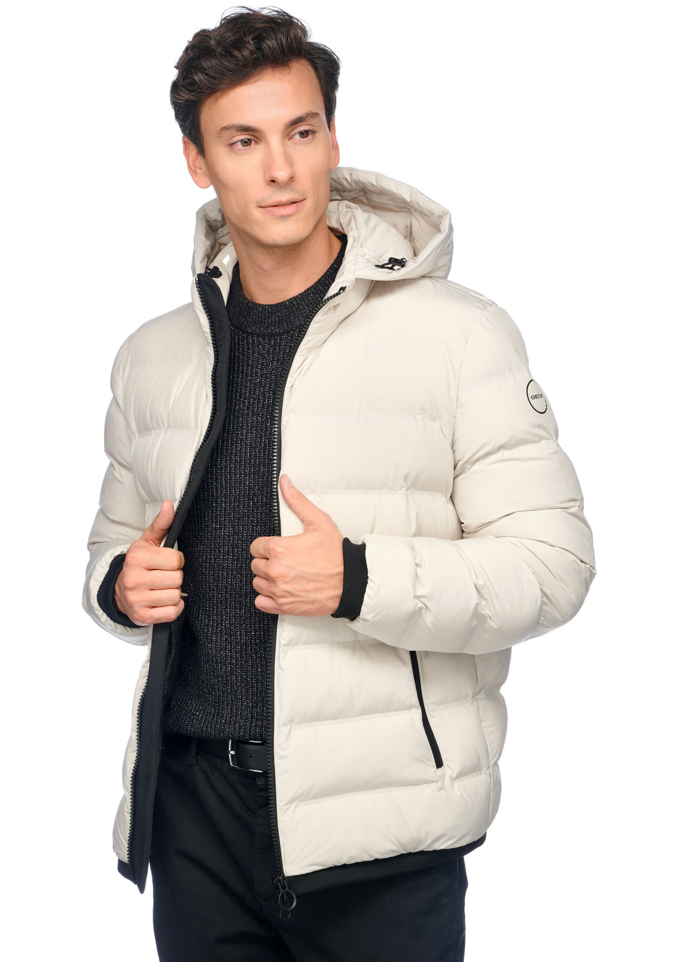 GEOX Jacke in Grau