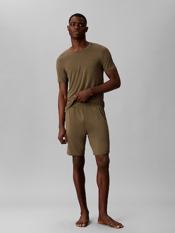 Calvin Klein Pyjama kurz in Grün