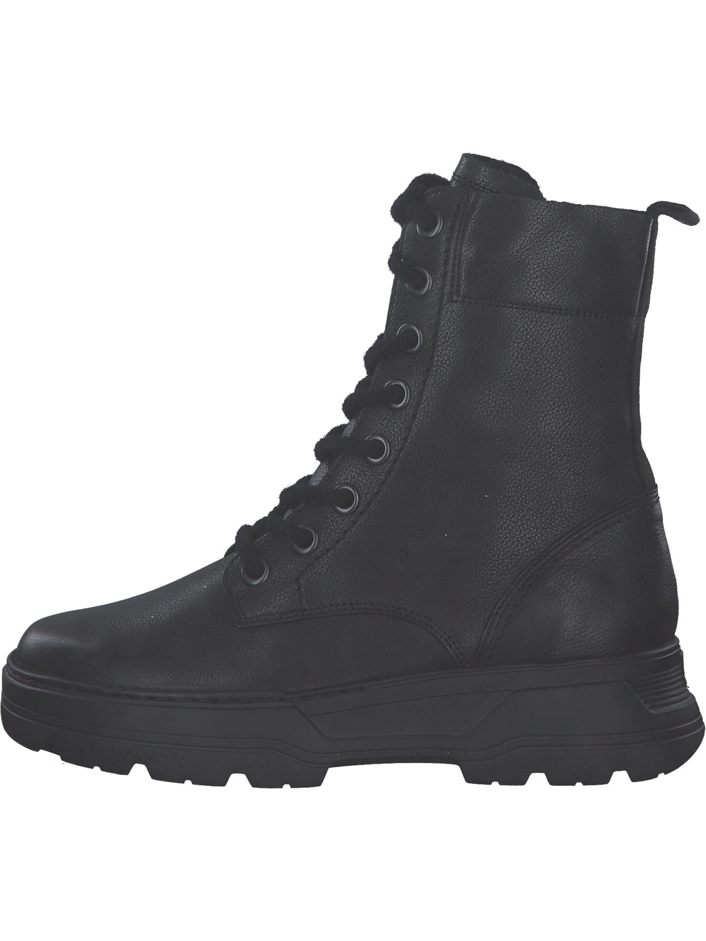 Bottines à lacets '8260' Paul Green en noir : devant