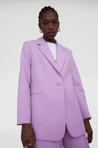 Blazer Aligne en violet : devant