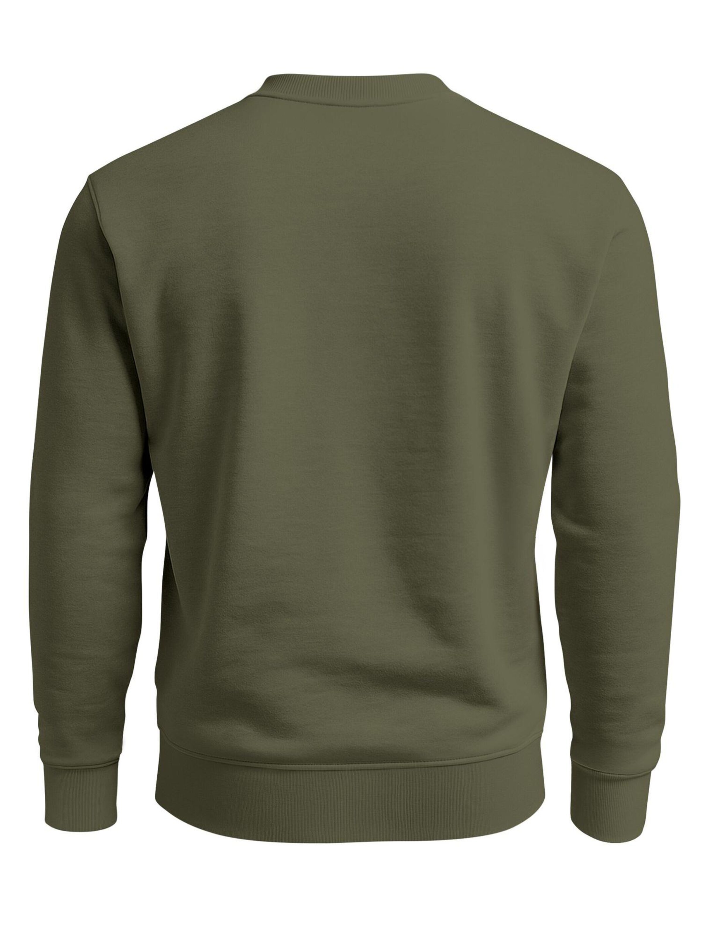 Neverless Sweatshirt 'life begins' in Green