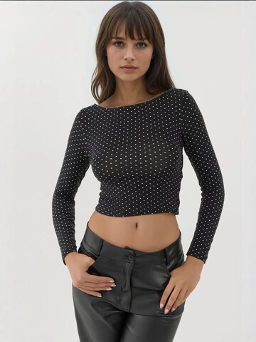 Hiccup Top in Zwart