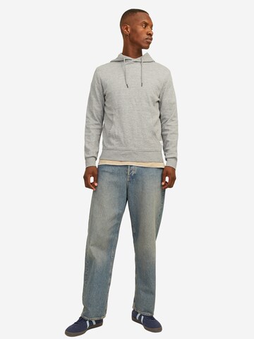 JACK & JONES Sweatshirt 'Basic'‌‌‌‌‌‌ in Grau