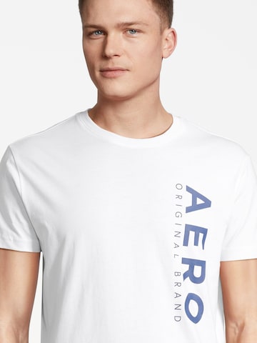Maglietta di AÉROPOSTALE in bianco