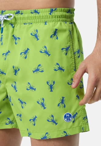 North Sails Board Shorts in Green