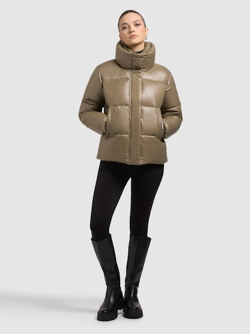 khujo Winter jacket 'Nala' in Grey: front