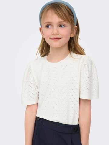 ONLY GIRLS Bluse 'KOGCarla' in Weiß
