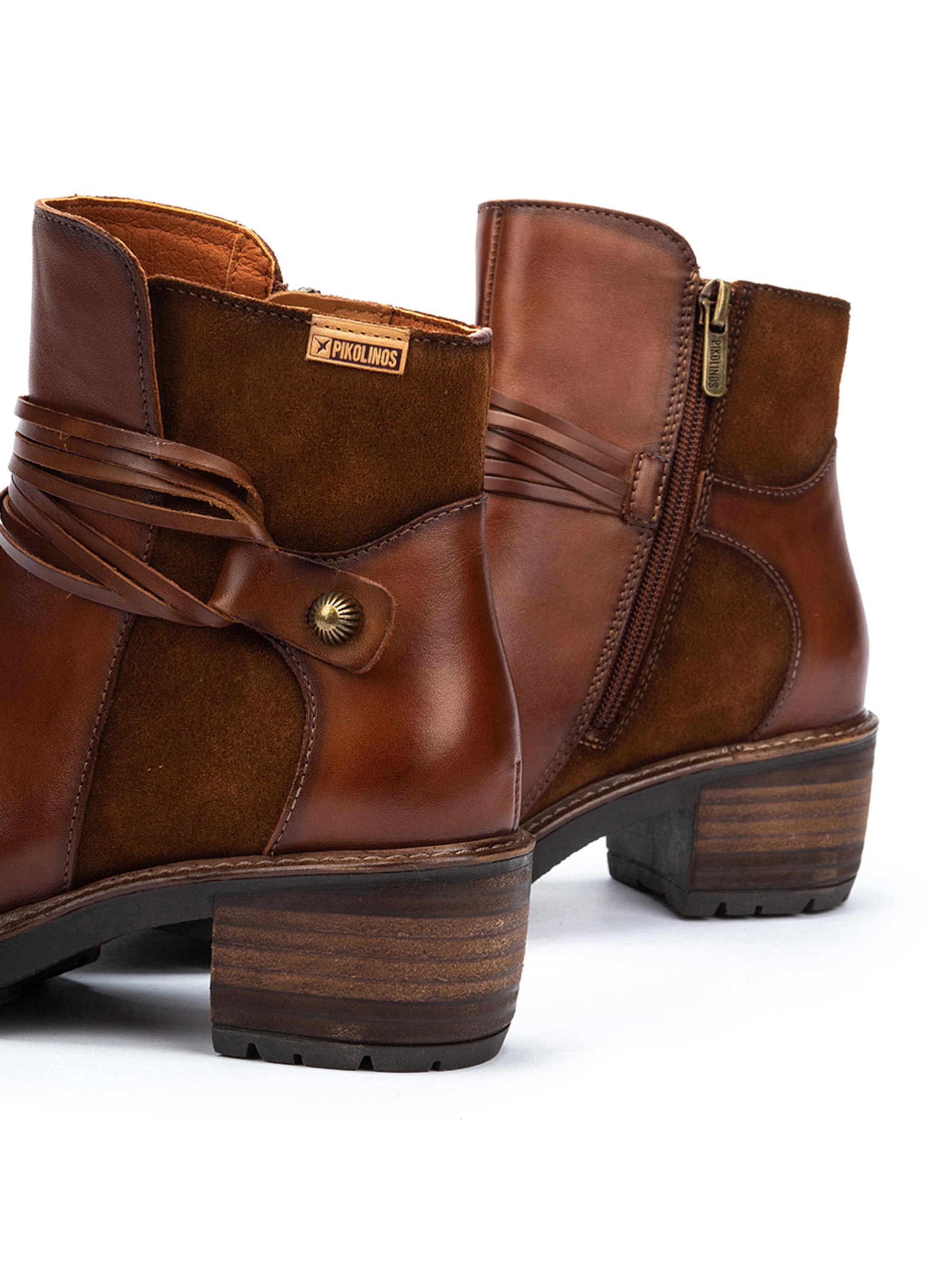 Ankle boots 'SAN SEBASTIA' di PIKOLINOS in marrone