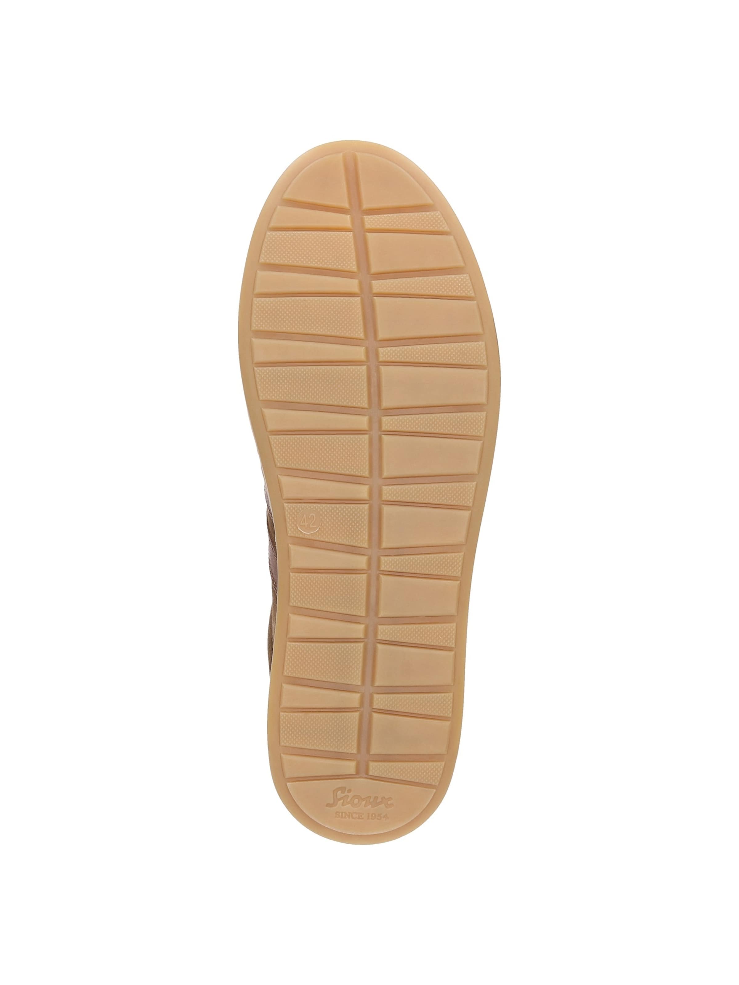 SIOUX Sneaker ' Tedroso-713 ' in Braun
