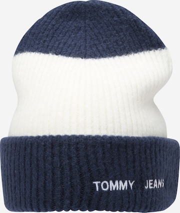 mėlyna Tommy Jeans Megzta kepurė 'ACADEMIA'