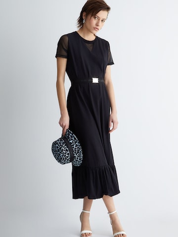 Robe Liu Jo en noir : devant