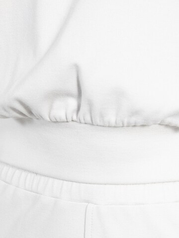 Sweat-shirt 'Althea' Smilodox en blanc