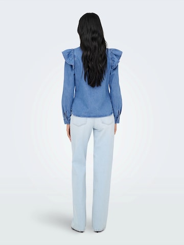 ONLY Blúzka 'ONLINDIGO' - Modrá
