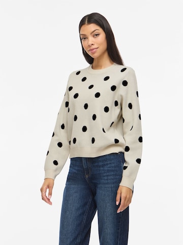 VILA - Jersey 'VIEdona' en beige: frente