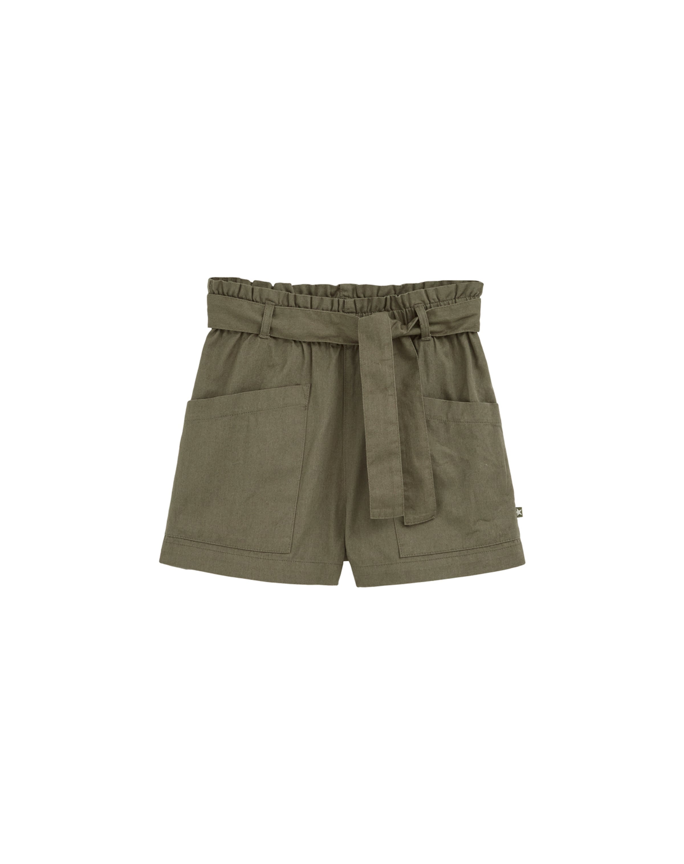 WE Fashion Regular Trousers 'Meisjes' in Green: front