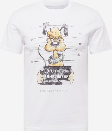 T-Shirt EINSTEIN & NEWTON en blanc : devant