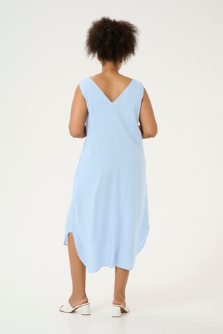 KAFFE CURVE Dress 'KCMille' in Blue