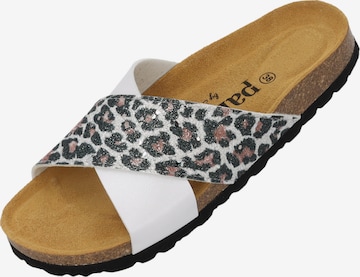 Palado by Sila Sahin Mule 'Palado Rianel Wild by Sila Sahin' in White: front