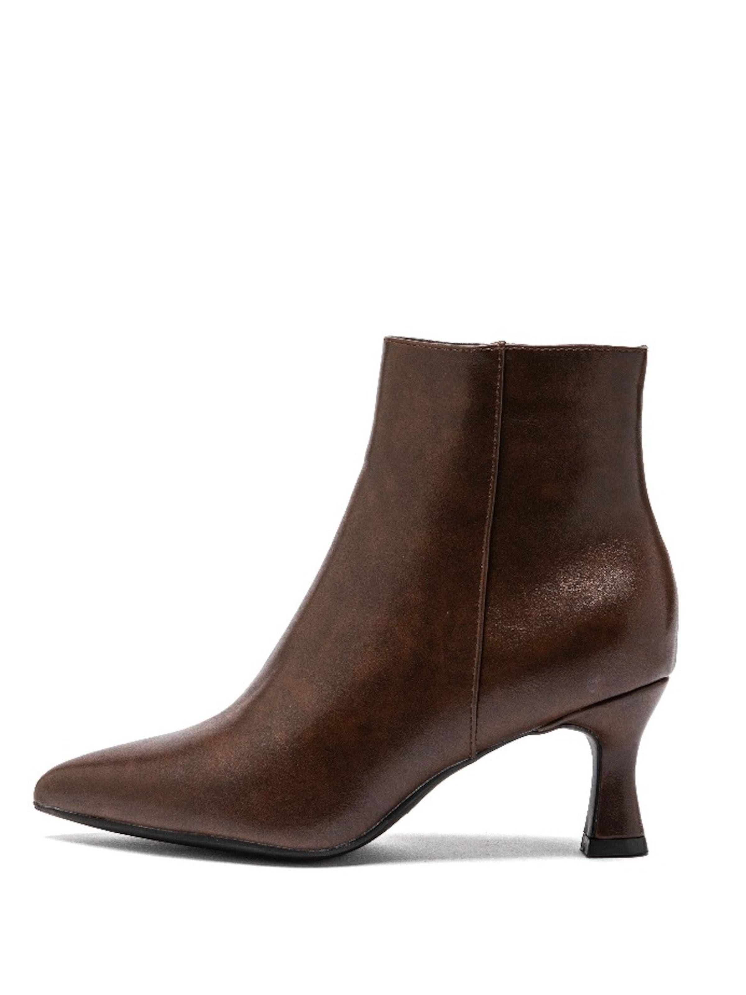 Bottines Smile Favorites en marron : devant
