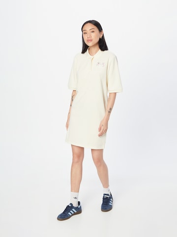 Robe ADIDAS ORIGINALS en blanc : devant