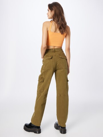 Free People Loose fit Cargo Jeans 'EZRA' in Green