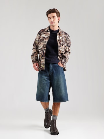 INDICODE JEANS Koszulka 'Valento' w kolorze niebieski