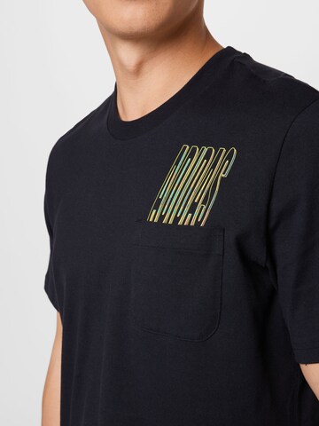 ADIDAS SPORTSWEAR - Camisa funcionais 'Dynamic Graphic ' em preto