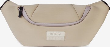 Sacs banane Boggi Milano en beige : devant