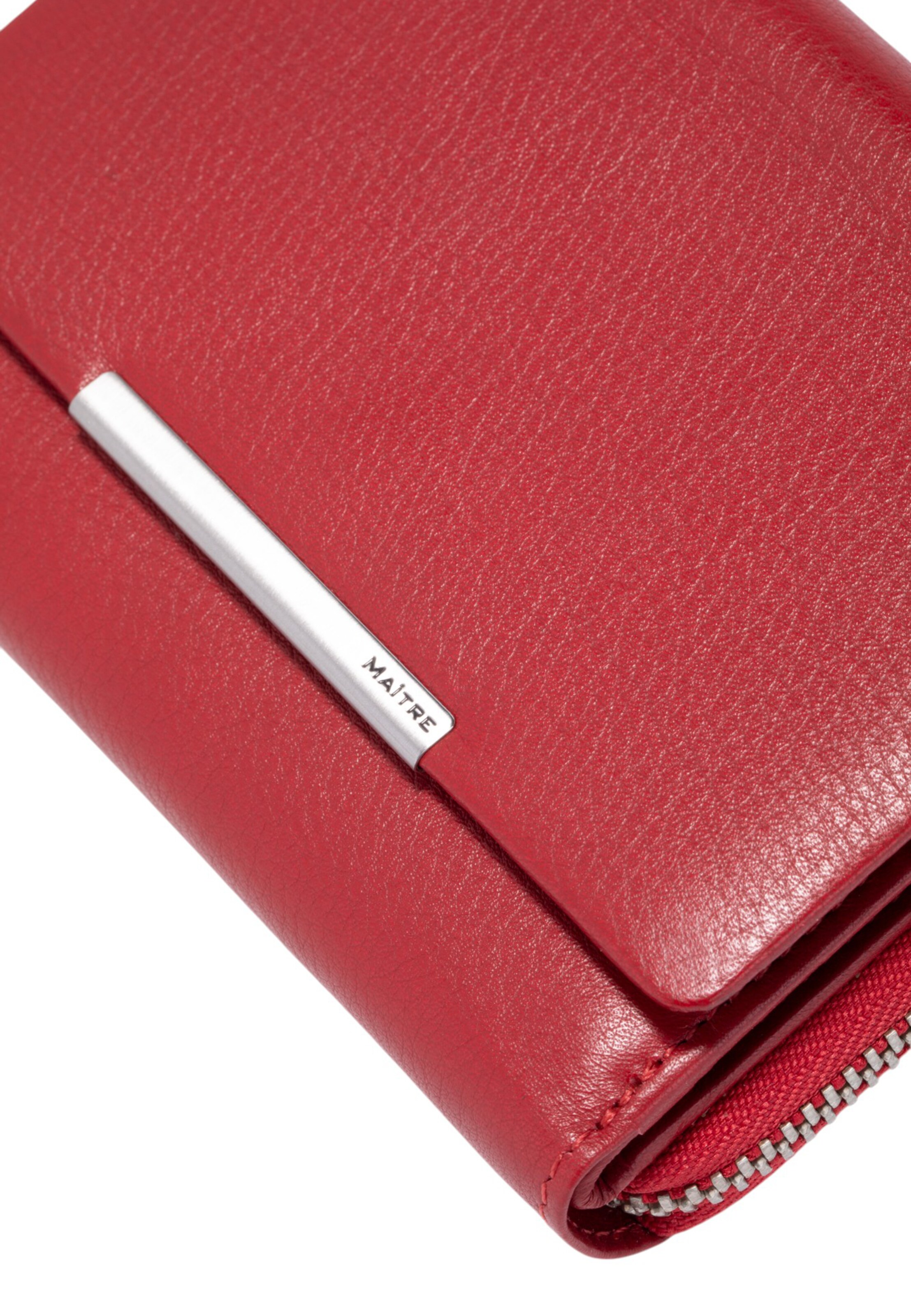Maître Portemonnee 'Belg Dagrete' in Rood