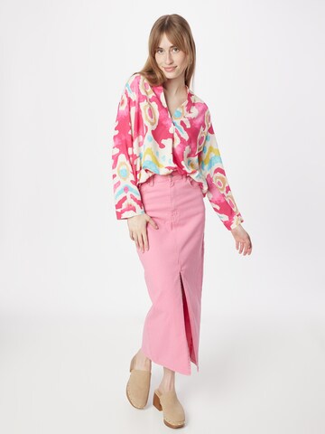 Key Largo Blouse 'Lava' in Pink