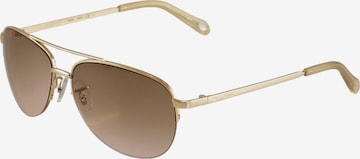 FOSSIL Sunglasses in One size in Gold: front