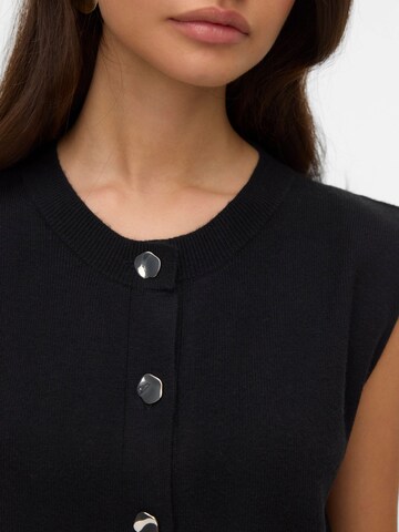 VERO MODA Strickweste 'VMGold' in Schwarz