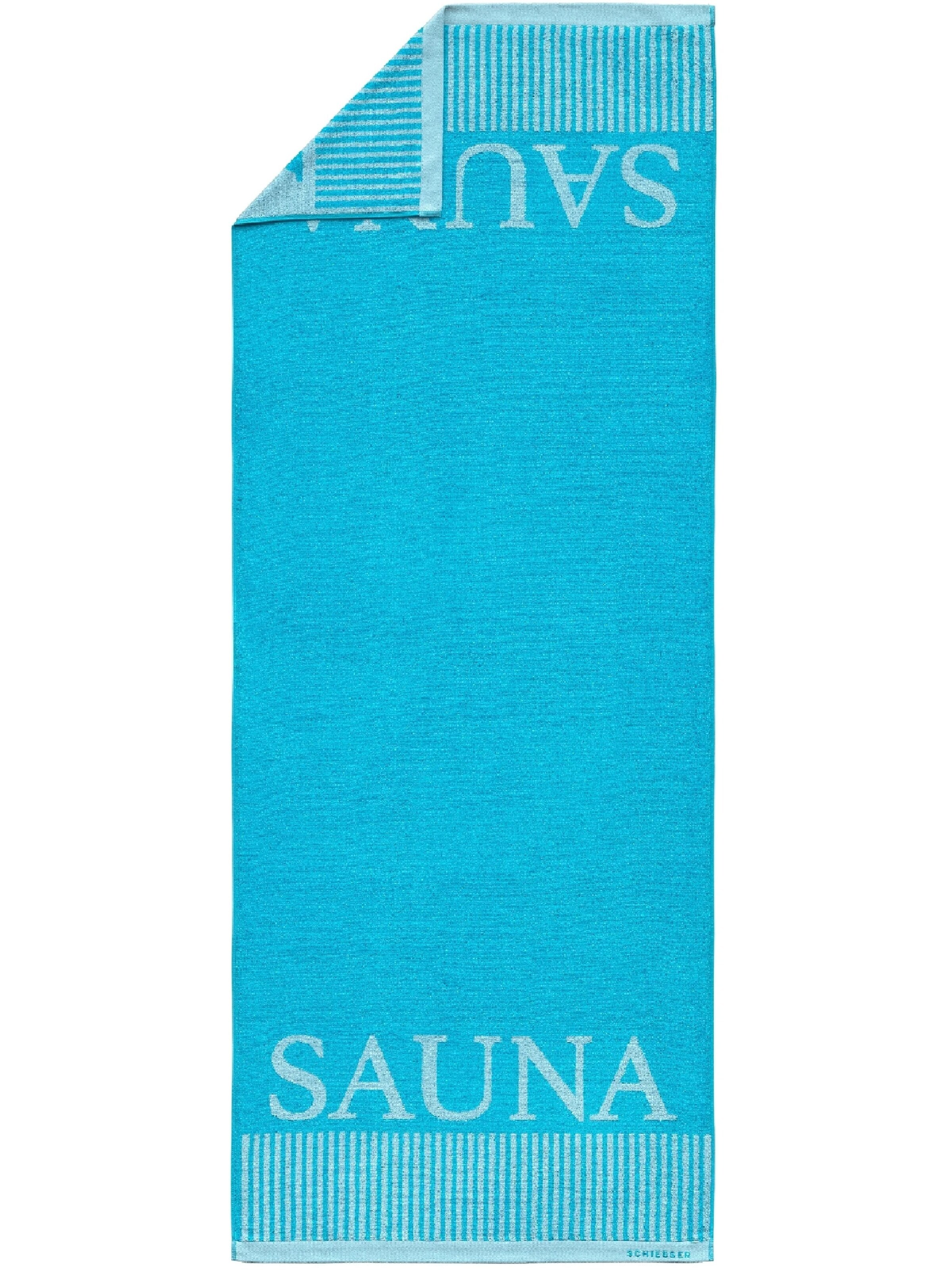 SCHIESSER Towel 'Rom' in Blue: front