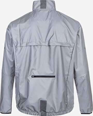 ENDURANCE Athletic Jacket 'Yosef' in Silver
