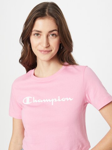 T-shirt Champion Authentic Athletic Apparel en rose