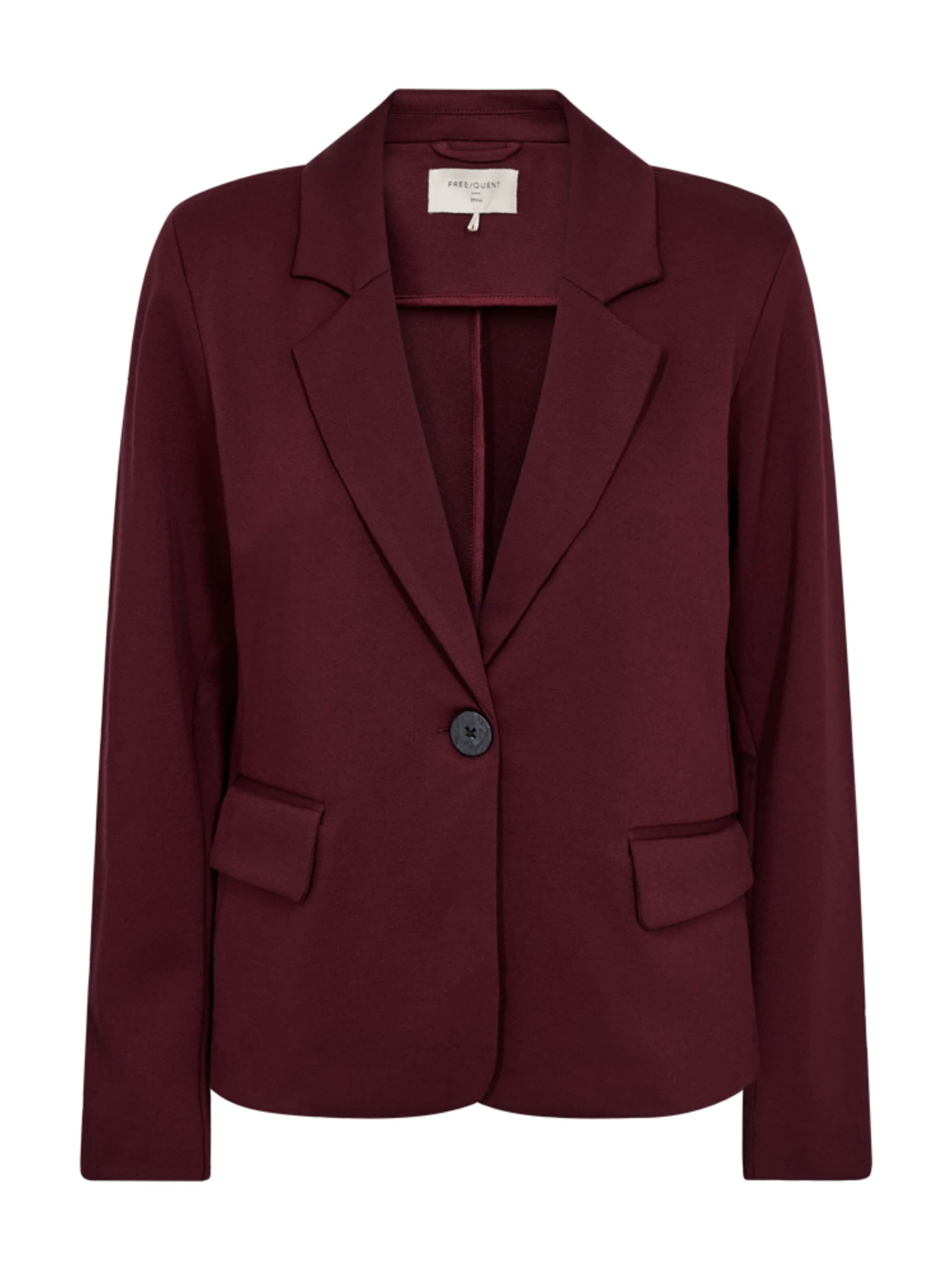 Freequent Blazers 'FQNannib-jacket Port Royale' in 42 in de kleur Bordeaux, Productweergave