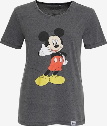 T-shirt 'Mickey Mouse Phone' Recovered en gris : devant