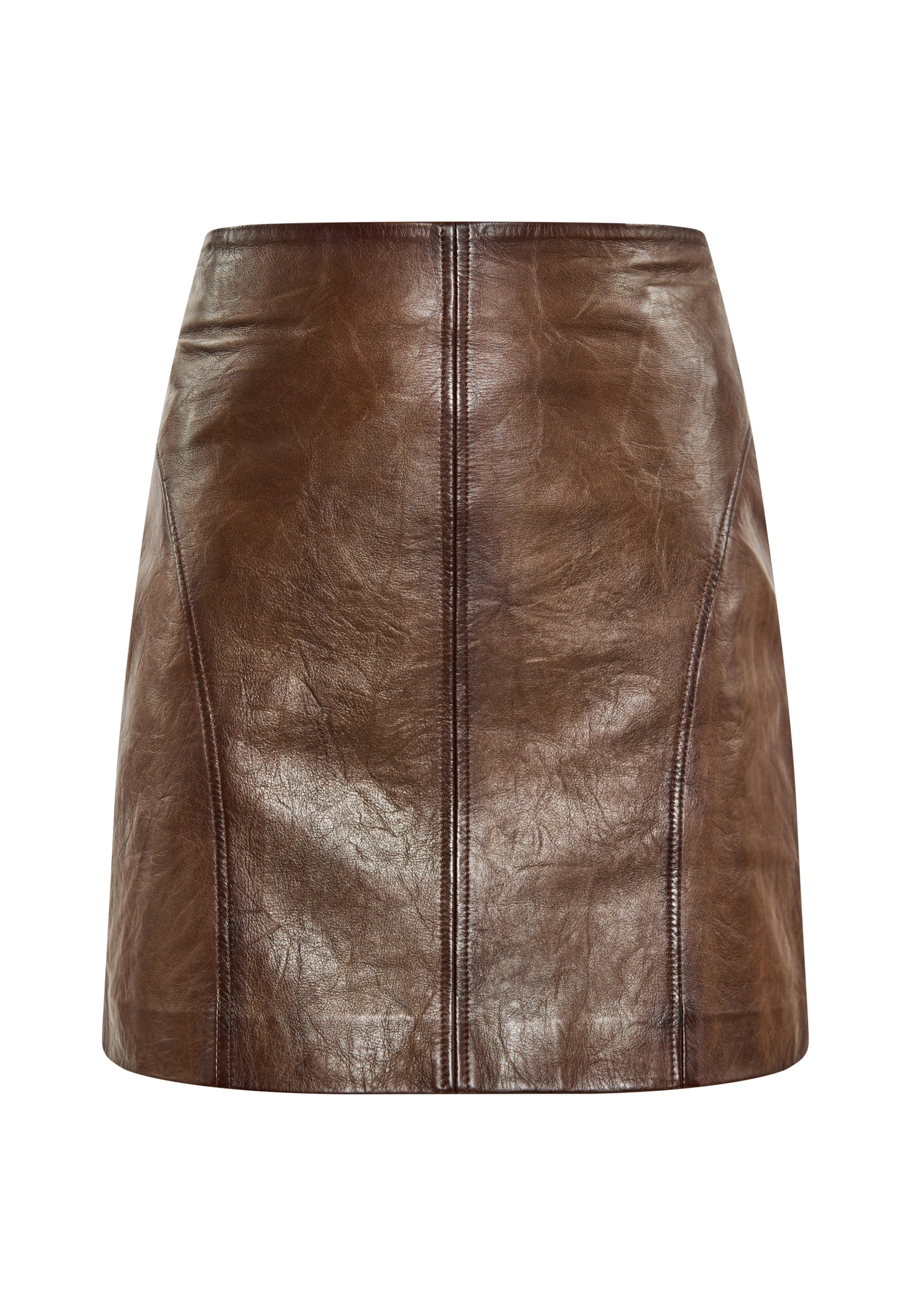 DreiMaster Vintage Φούστα σε καφέ: μπροστά